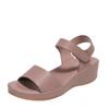 Summer High Heel Wedge Sandals: Fashionable, Comfortable One-Strap Roman Design