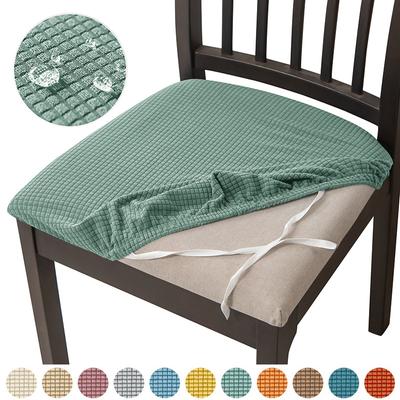 Kratzfester Sitzkissenbezug, wasserabweisende Stretch-Stuhlbezüge für Esszimmer, Büro und Küche, schmutzabweisender Hockerschutz