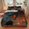 3pcs bedding set Dragon Slayer Includes 1 Comforter + 2 Pillowcases, Without Pillow Inserts, Soft Comfortable, Lightweight Breathable043