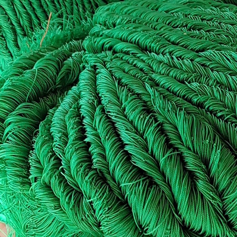 Green Plant Climbing Net for Flowers, Melons, and Beans