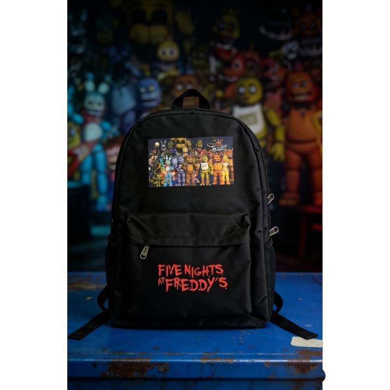 Five Nights At Freddys Cartoon Print Oxford Bag And Pencil Case For Teens