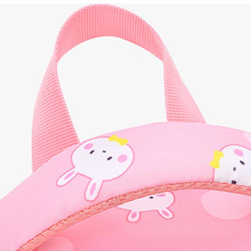 Cute Cartoon Schoolbag for Girls Lightweight Backpack Children Bag School Bag Splashproof Shoulder Bag School Supplies  Purple