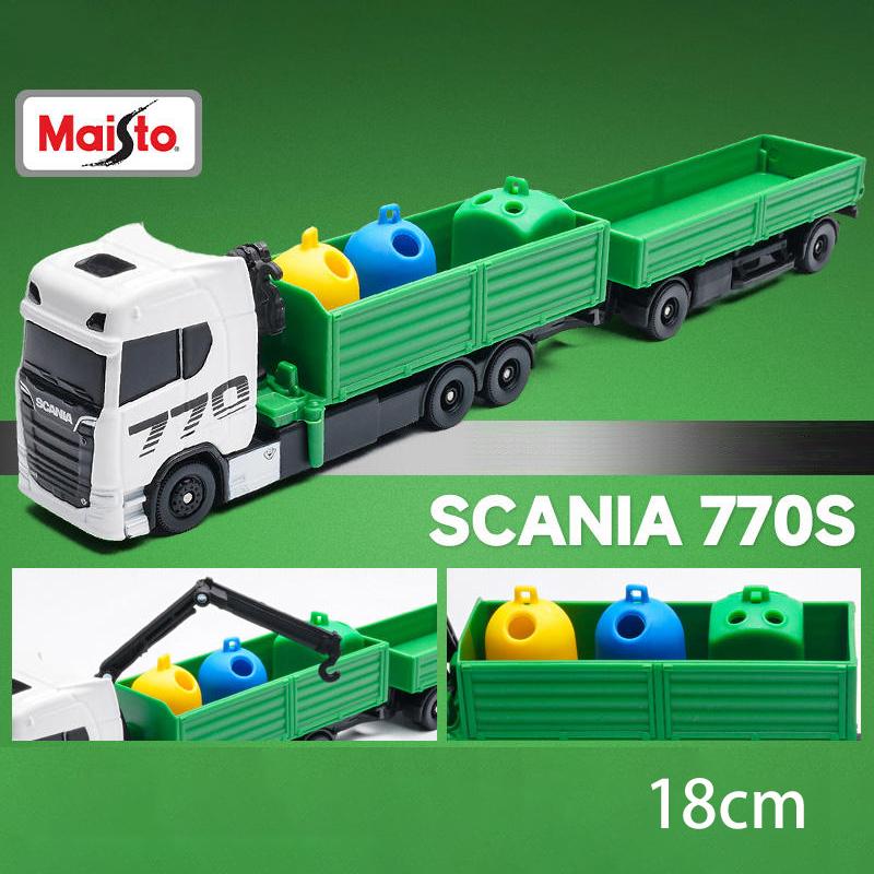 Maisto VOLVO FH16 770S Trailer Truck Alloy Car Diecasts & Toy Vehicles Car Model Miniature Scale Model Car Toys For Children