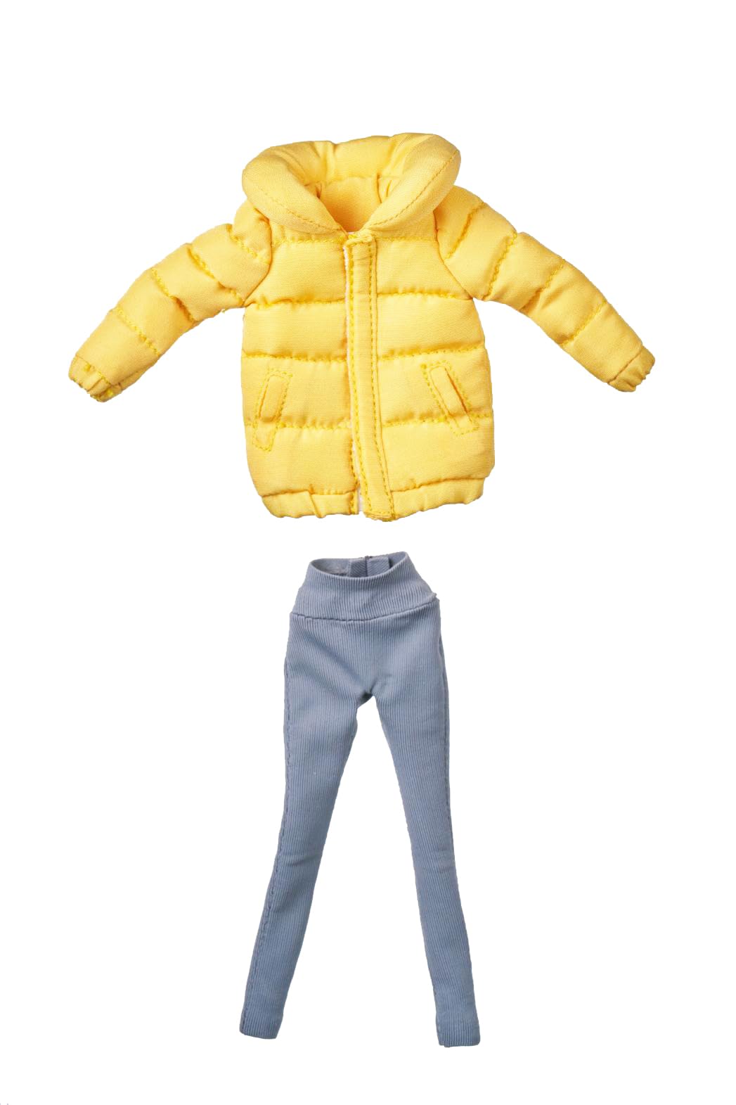 

HASUKI CS013A Down jacket leggings set for scale movable figure + 1/12 [Yellow] жёлтый