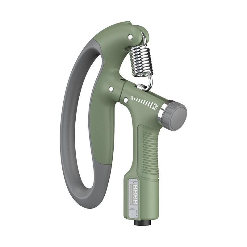 Cross-Border Adjustable Counting Gripper for Finger Strength Training - Portable Outdoor Fitness Equipment