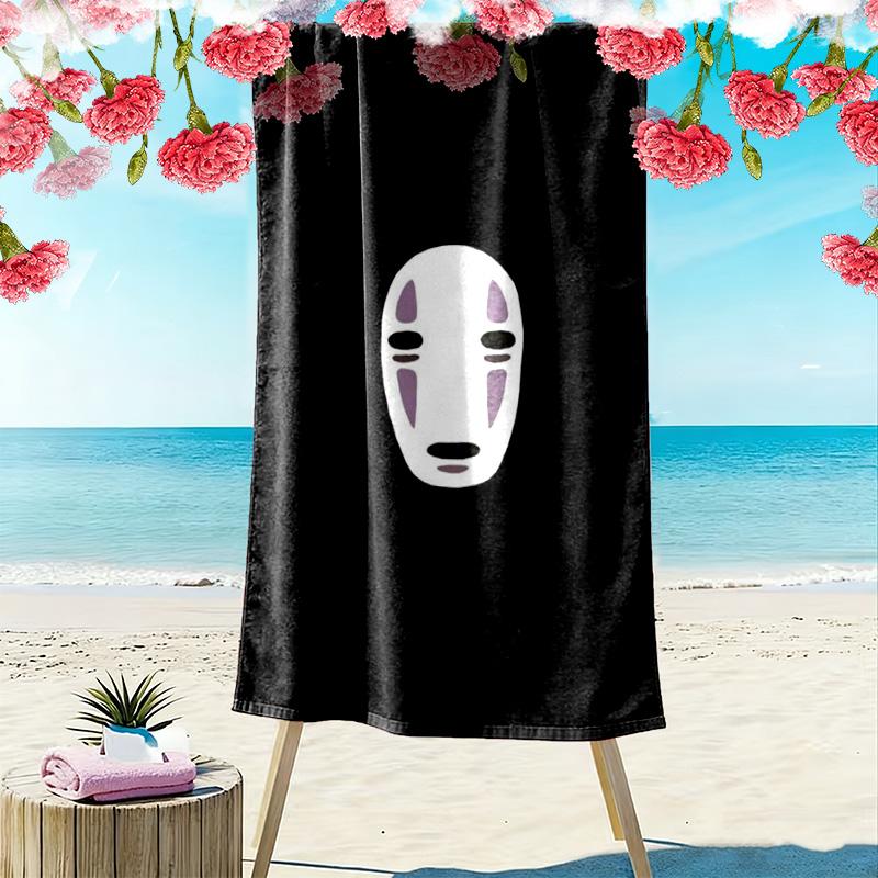 MTL0510 No Face Print Beach Towel, Large Soft Quick Dry Towel for Beach Camping Swimming