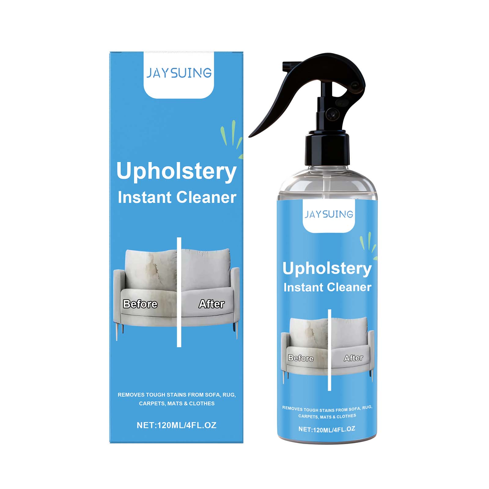 

Sofa Cleaning Spray Powerful Stain Remover Household Multifunctional Carpet Deep Cleaner Fabric Curtain Mattress Refresher Spray 1PCS