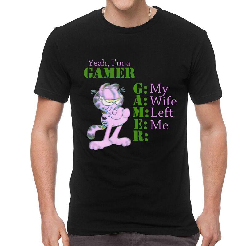 garfield gamer shirt