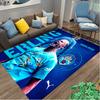 1pc Erling Haaland Rug, Comfortable Printed Home Area Carpet, Cozy Office Chair Rug
