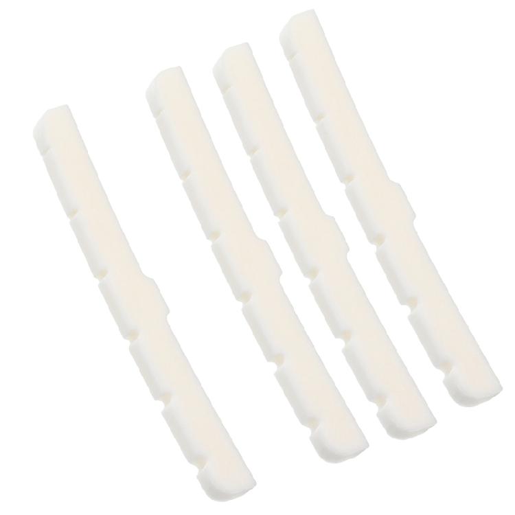 Pre-Slotted Guitar Nut Slotted Bone Nut Saddles for 6 String Electric Guitar