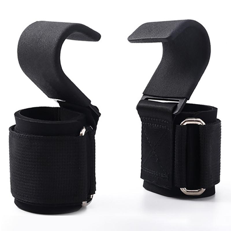 Fitness Squat Weightlifting Pull-Up Wrist Hook Horizontal Bar Sports Equipment To Reduce Strength Training Without Hand Assistan