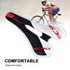 VGEBY1 Bicycle Saddle for Road and Mountain Ultra High and Durable PU Leather Bicycle Cushion Bike Black White Bikes, Lightweight, Strength, Seat,