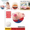Usb Talking Jump Ball Vibrating Anpanman Music Pig Ball Plush Toy For Kids With 999 Chinese Songs