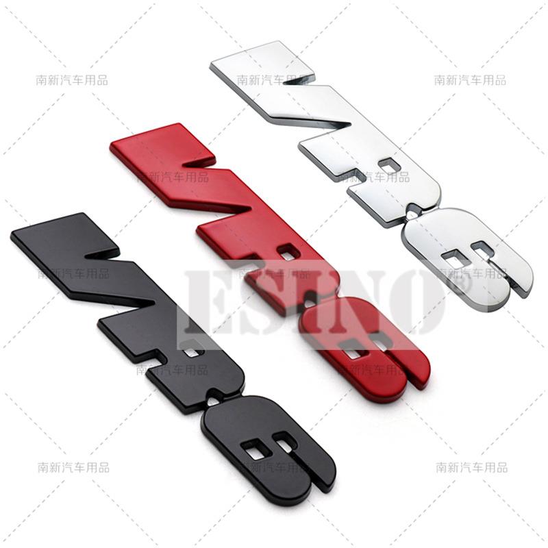 AABIN1 Styling Auto 3D VR6 Metallo Cromo Lega di Zinco Emblema Badge per Carrozzeria Adesivo per Volkswagen Golf R32 Passat CC R36 GT Touareg Phaeton