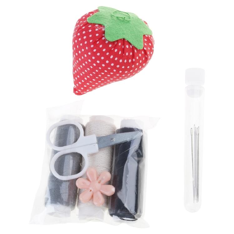 

Thread Pin and Scissors Cushion Kit Easy to Use Sewing Supplies for Quick Fixes 1