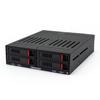 HE-2006 4x2.5 Inch Sloturi Sata Rack Intern Hard Disk pentru Carcasă HDD SSD Capac Cutie Mobilă cu Indicator LED