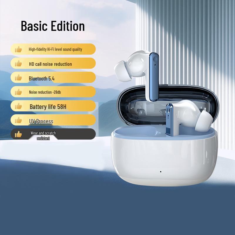 2025 Authentic Wireless Bluetooth Noise-Cancelling In-Ear Earphones with Long Battery and High Sound Quality