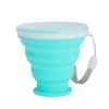 Outdoor Sports Silicone Cup for Water Business Trip Portable 200ml Foldable Cup Travel Multifunctional Retractable Mouthwash Cup
