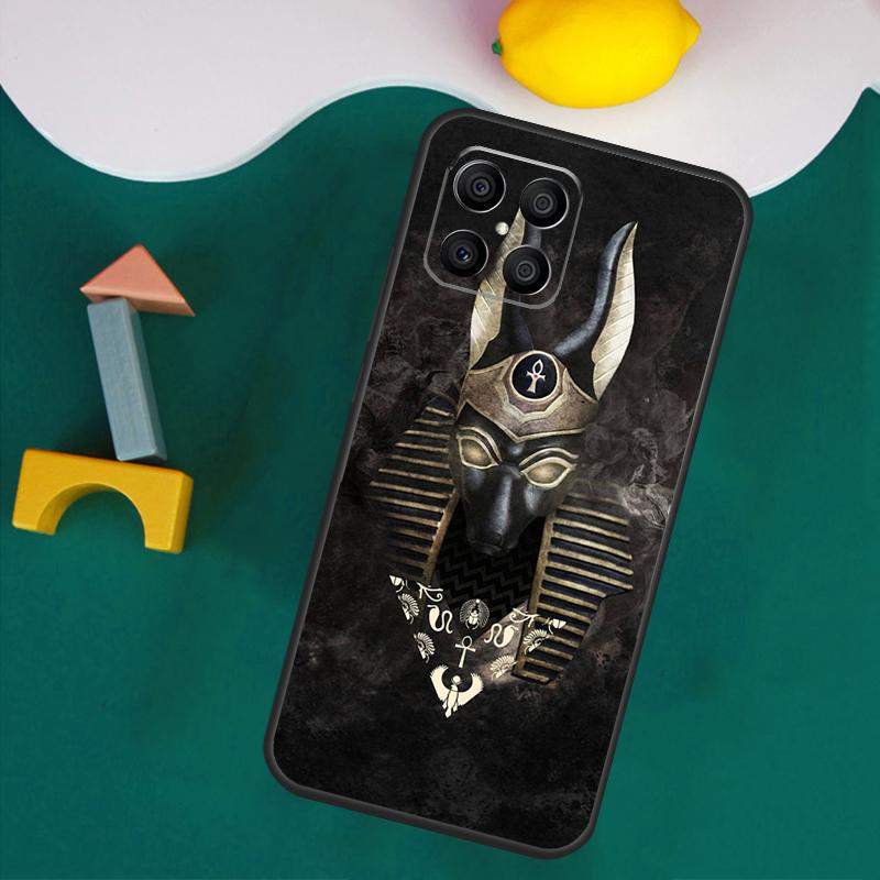 Egypt Nefertiti Anubis Ankh Case For Honor 200 Lite 50 70 90 X9a X8a X8 X9 X8b X9c X9b Honor Magic 5 6 Pro 7 Lite Cover