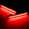 Smoked Rear Side Marker Lamps with Red LED Lights For 2008-2014 Dodge Challenger