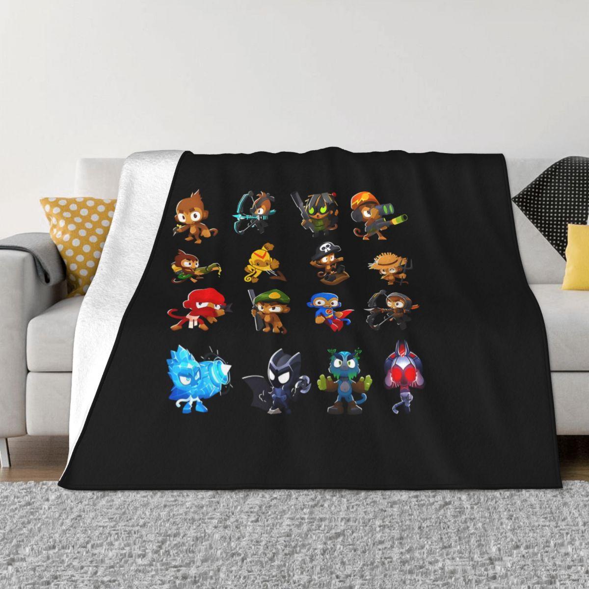 Bloons Td 6 2024 Ультрамягкое Микрофлисовое Одеяло 30x40in