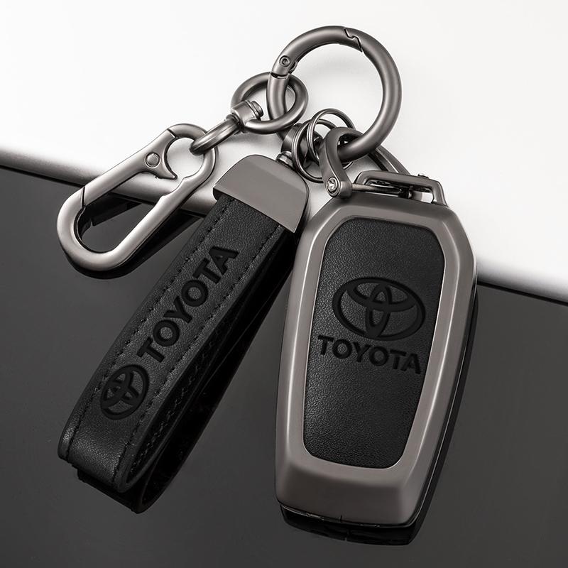 Para Toyota Land Cruiser 200 Prado Crown Yaris Cross Hilux Innova Fortuner Camry Alphard PREVIA Vellfire Capa Protetora para Chave de Carro