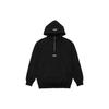 1/4 Zip Cotton Panel Black Men Tops P23CS012