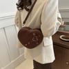 Personalized rivet love popular fashion trend texture new trendy with foreign style crossbody shoulder women's bag
