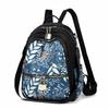 Lightweight Water-repellent Nylon Bag Large Capacity Women's Printed Backpack Student Schoolbag Outdoor Travel Bag