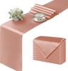2-10PCS Satin Table Runner 30x275cm For Wedding Party Events Decoration Birthday Parties Banquets Decor Graduations Engagements