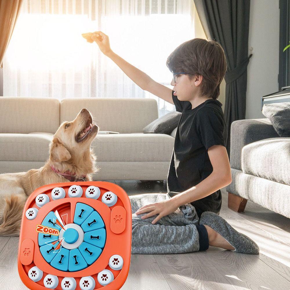 Sound-producing Dog Puzzle Toys with Non-slip Mat Dog Food Dispenser Dog Toys Slow Feeder  Training