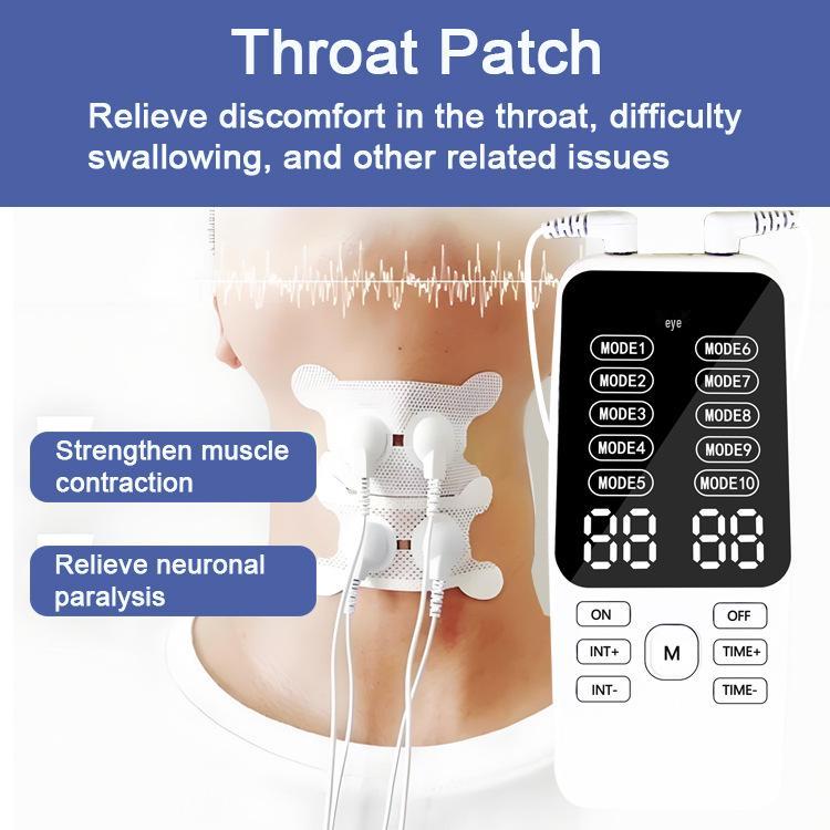 Dual Output Pulse Acupuncture Massager Patch for Cervical, Lumbar, and Back Therapy