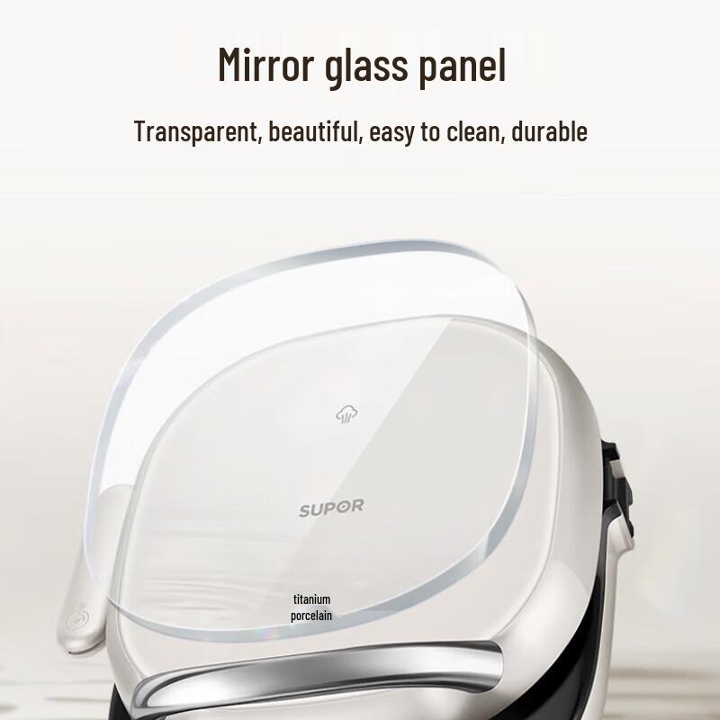 SUPOR Electric Griddle with Removable Titanium Ceramic Plates CN plug (adapter included)