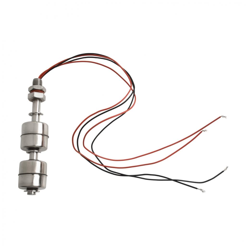 Water Level Sensor Controller 100mm Stainless Steel Double Float Switch