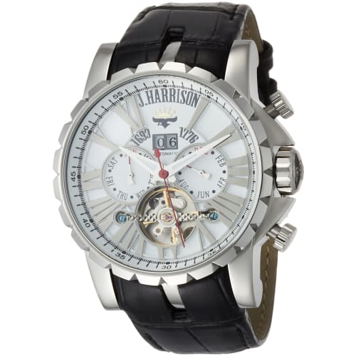 Jae Harrison Men's Watch JH-033SW, Officially Imported, White