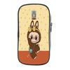 Labubu Cartoon Pen Bag The Monsters Printed Stationery Box Abubu Large Capacity Pencil Case Cute Anime Bags Student School Bag
