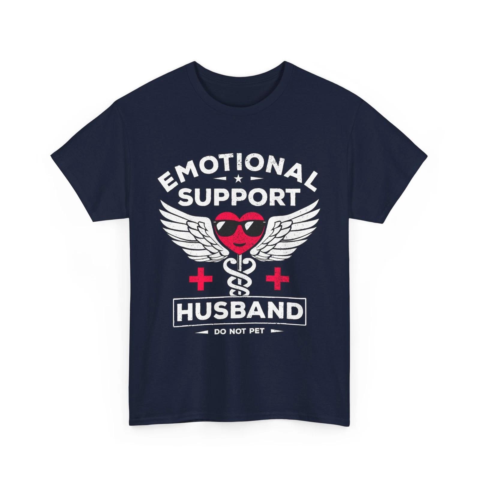 Emotional Support Husband Do Not PeT shirt, Supportive Husband Men Shirt 3XL