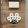 Decorative Wall Mounted Towel Holder with Large Capacity, for Kitchen Organization