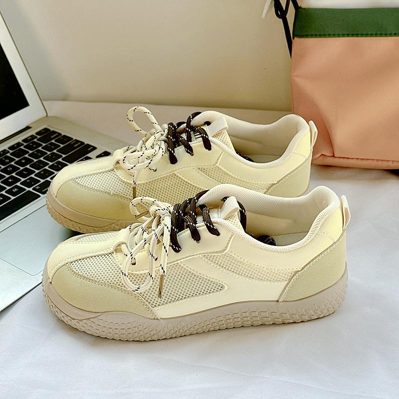 

-68 new women s casual sports shoes student shoes women s color matching single shoes women s shoes 37 жёлтый