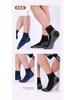 Merino Wool Non-Slip Sports Socks - Breathable, Wear-Resistant, Thick Terry Bottom for Running (Unisex)