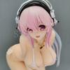 21cm Sonicomi Figure Anime Girl Action Toy Statue Game Collection Model Doll WAVE SUPER SONICO SUPERSONICO PVC 1/6 Articulated Poseable Detailed
