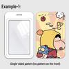 Custom PVC Sliding Cover Card Holder for Students and Work Permits