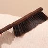 Gentle Surfaces Dusting Tool Wooden Long Handle Hand Broom with Soft Bristles Cleaning Brush for Home Maintenance