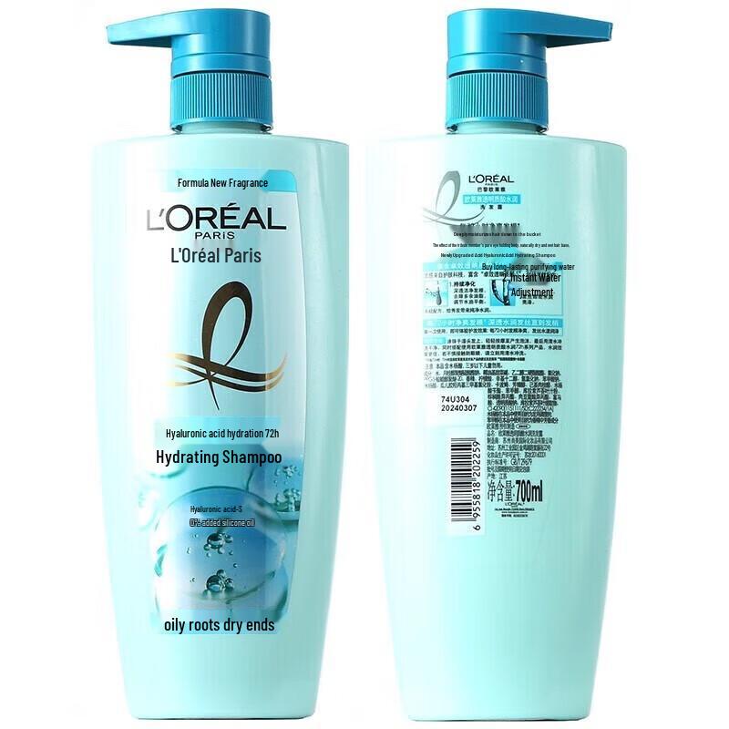 L'Oréal Silicone-Free Hydrating & Refreshing Shampoo & Conditioner Set