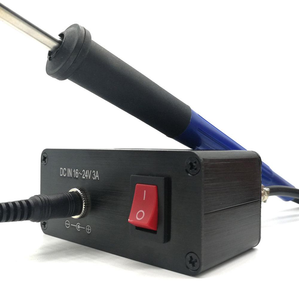 Portable QUICKO T12-942 OLED Soldering Station with 9501 Handle for Outdoor Use