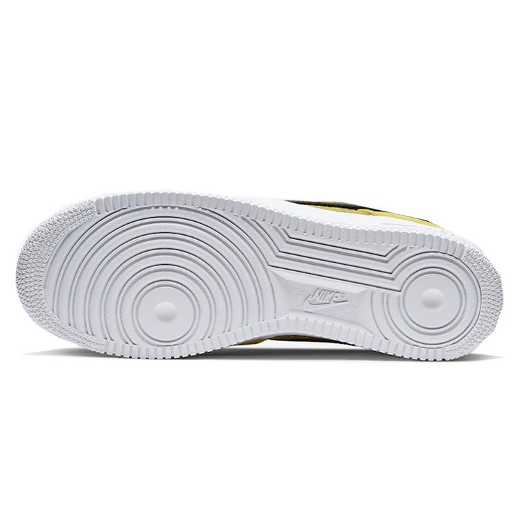 New Nike Air Force 1 Low Yellow Snakeskin BQ4424-700