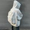 Ryggsekk-hettegenser for menn kvinner kreativ glidelåscardigan med ryggsekk lett reise hettegenser avslappet unisex hettegenser genser