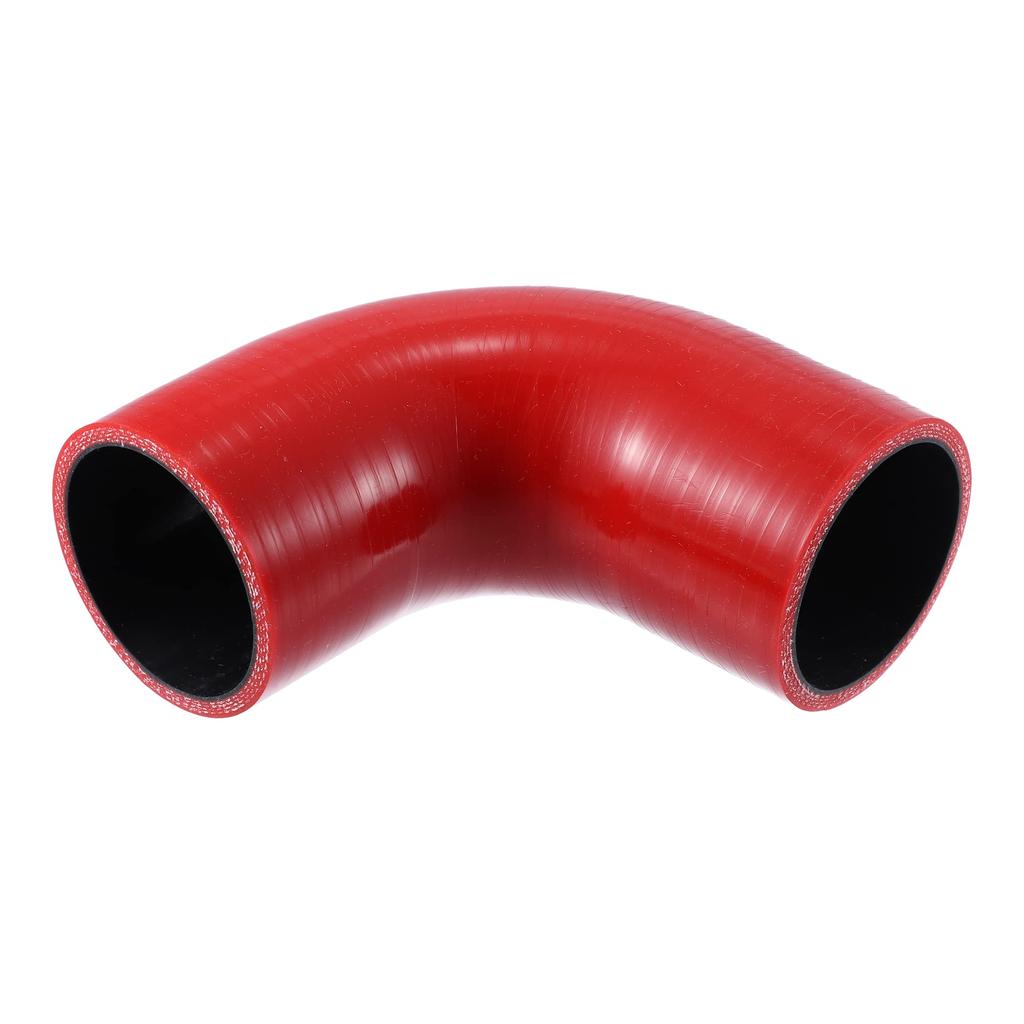 uxcell Silikonschlauch, Luft, Luftschlauch, Ansaugschlauch, Silikonrohr, Kühlerschlauch, 90°,