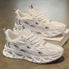 Men'S Plus Size Shock-Absorbing Casual Sports Shoes Four Season Breathable Soft Sole Outdoor Running Shoe Light Student Sneakers
