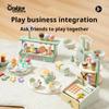 New Wooden Simulation Kitchen Toys Pretend Play Dessert Cake Tea Set Toddler Afternoon Tea Toys Kids Cognitive Social Toys Gifts